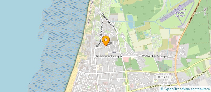 localisation de l'entreprise SCI DES BERCKOISES à BERCK