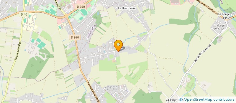 localisation de l'entreprise SCI DES BERGERES à LE POINCONNET