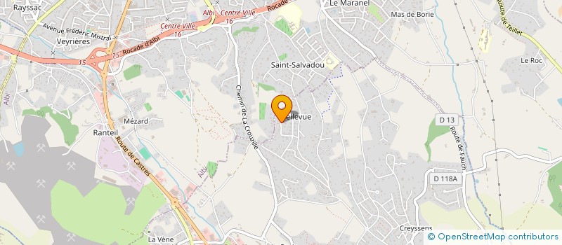 localisation de l'entreprise SCI DES BERGES  PUYGOUZON