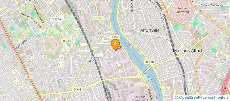 localisation de l'entreprise SCI DES BERGES DE LA SEINE à VITRY-SUR-SEINE