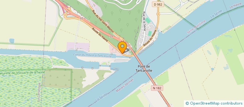 localisation de l'entreprise SCI DES BERGES DE LA SEINE à TANCARVILLE