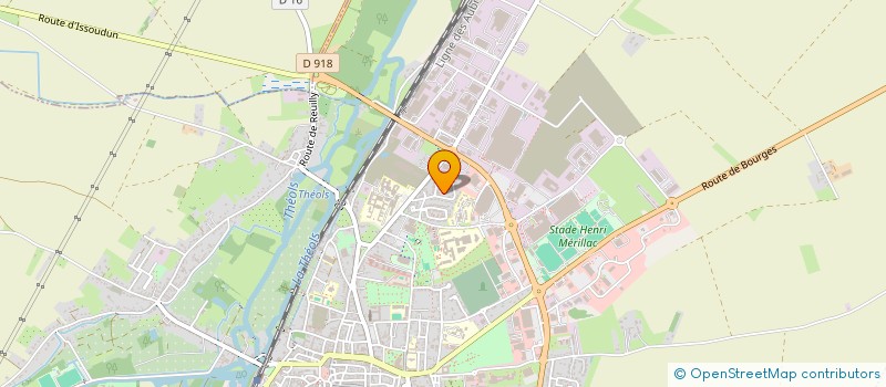 localisation de l'entreprise SCI DES BEZARDS à ISSOUDUN