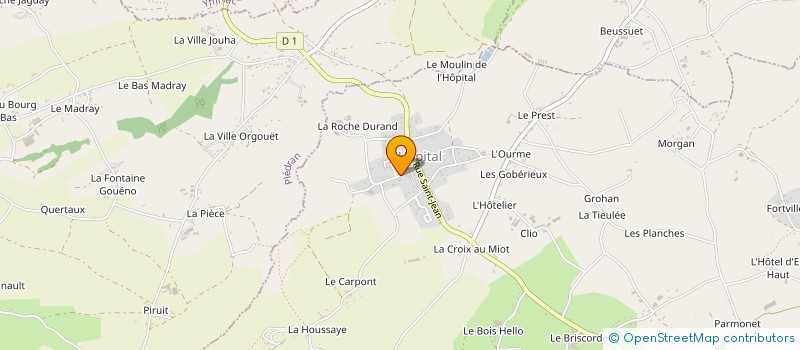 localisation de l'entreprise SCI DES BICHETTES à QUESSOY