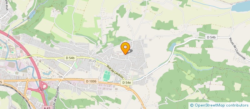 localisation de l'entreprise SCI DES BIENNES  RUY-MONTCEAU