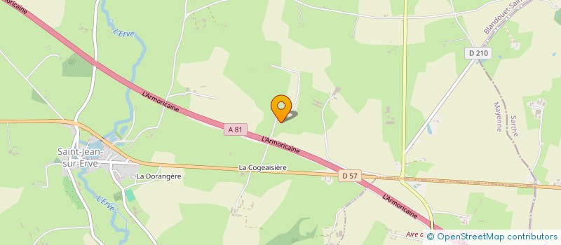 localisation de l'entreprise SCI DES BIGNOUX  TORCE VIVIERS EN CHARNIE