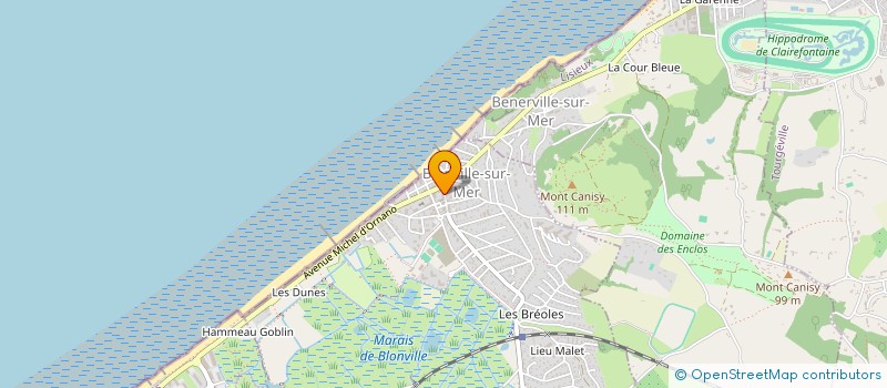 localisation de l'entreprise SCI DES BIGOCHETS à BLONVILLE-SUR-MER