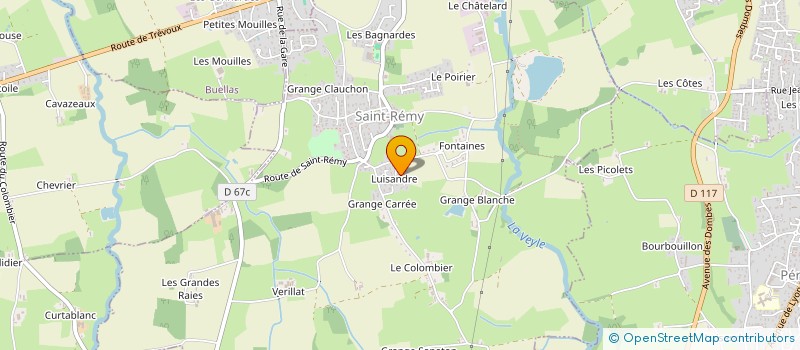 localisation de l'entreprise SCI DES BLANCHISSERIES à SAINT-REMY