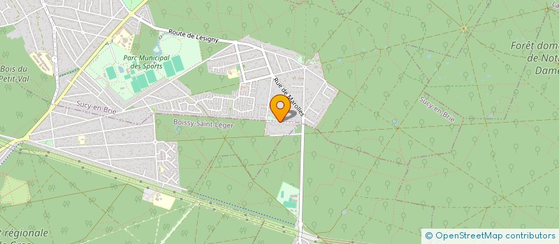 localisation de l'entreprise SCI DES BLANCS à BOISSY-SAINT-LEGER