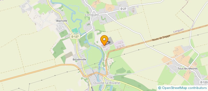 localisation de l'entreprise SCI DES BLANCS MINERAUX  LONGUEIL