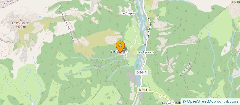 localisation de l'entreprise SCI DES BLANCS ROUBAUD  CHAMPOLEON