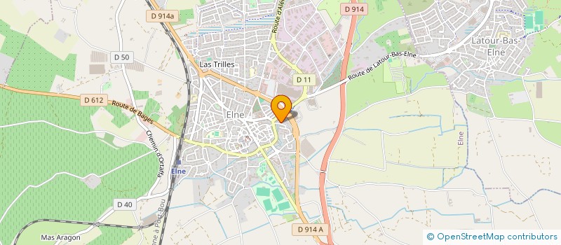 localisation de l'entreprise SCI DES BLANQUERIES  ELNE