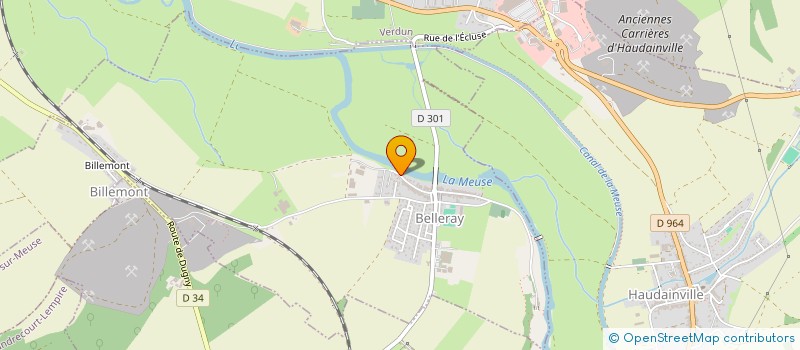 localisation de l'entreprise SCI DES BLES à BELLERAY