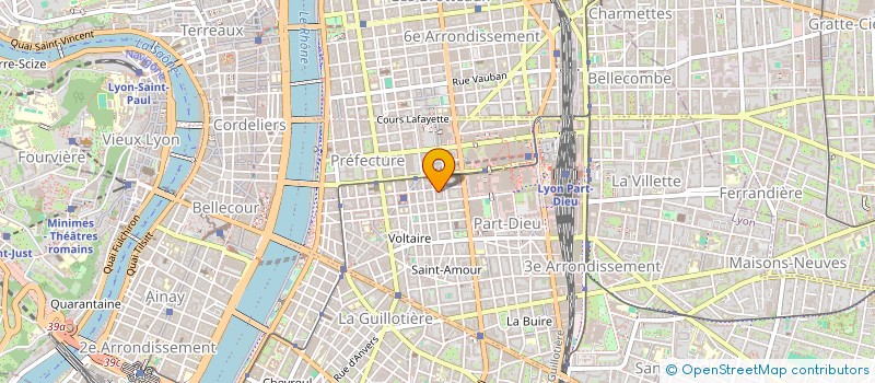 localisation de l'entreprise SCI DES BLES  LYON