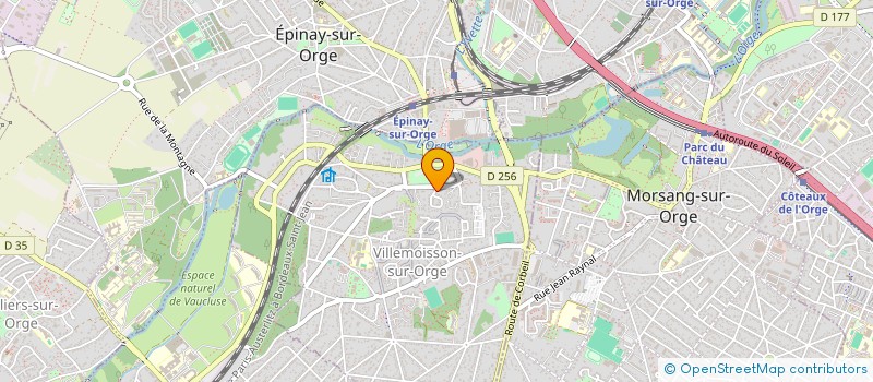 localisation de l'entreprise SCI DES BLEUETS à VILLEMOISSON-SUR-ORGE
