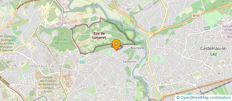 localisation de l'entreprise SCI DES BLEUETS à MONTPELLIER