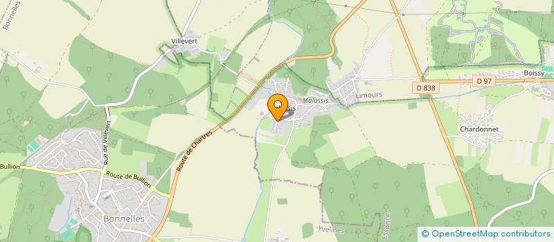 localisation de l'entreprise SCI DES BLEUETS  FORGES-LES-BAINS