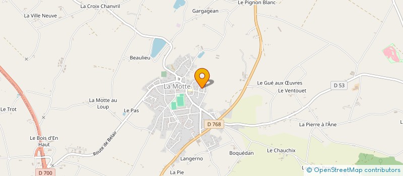 localisation de l'entreprise SCI DES BLEUETS  SAINT-BARNABE