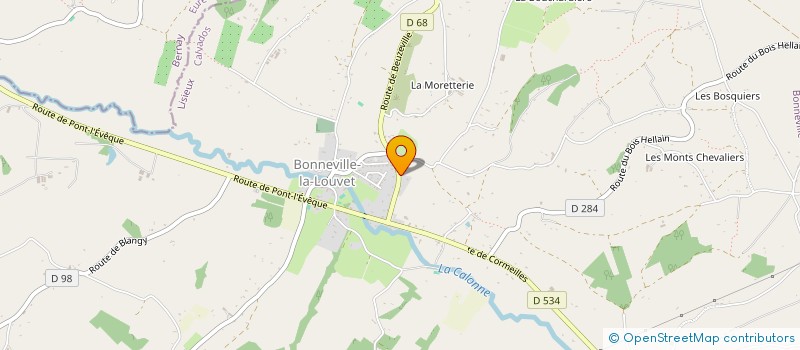 localisation de l'entreprise SCI DES BOIS  SAINT-GATIEN-DES-BOIS