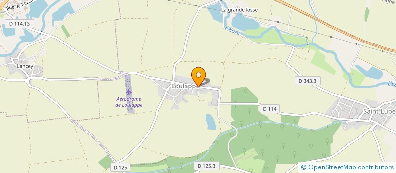 localisation de l'entreprise SCI DES BOIS à SAINT-LUPERCE