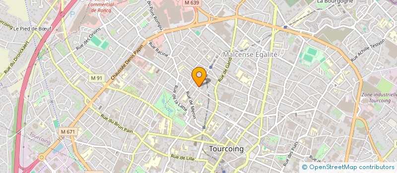 localisation de l'entreprise SCI DES BOIS  TOURCOING