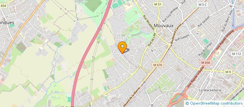 localisation de l'entreprise SCI DES BOIS à MARCQ-EN-BARŒUL