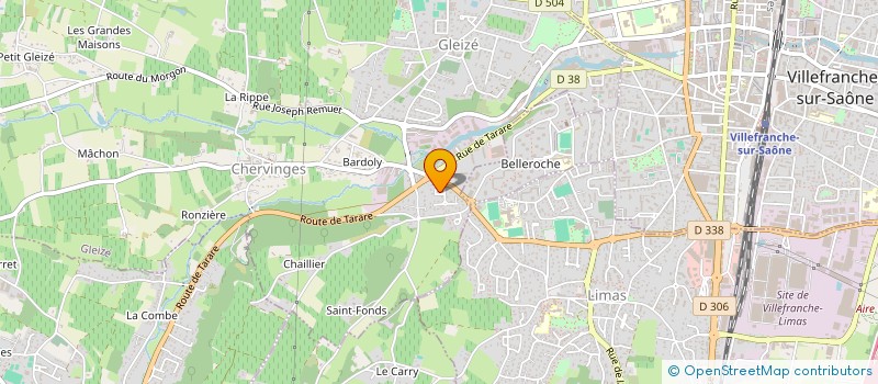 localisation de l'entreprise SCI DES BOIS D ALIX à PORTE-DES-PIERRES-DOREES