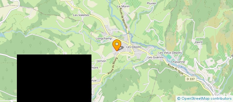 localisation de l'entreprise SCI DES BOIS DE BUT  SAINT-DIDIER-SUR-BEAUJEU