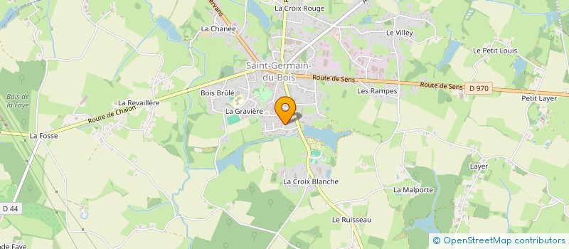 localisation de l'entreprise SCI DES BOIS ET DES PRES à SAINT-GERMAIN-DU-BOIS