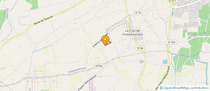 localisation de l'entreprise SCI DES BOIS RENAUD  CHATEAURENARD