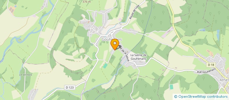 localisation de l'entreprise SCI DES BOISEUX GOUHANAIS  GOUHENANS