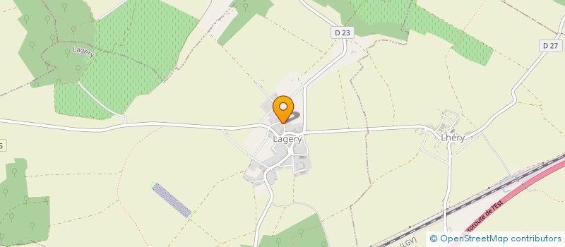 localisation de l'entreprise SCI DES BOLIDES  LAGERY