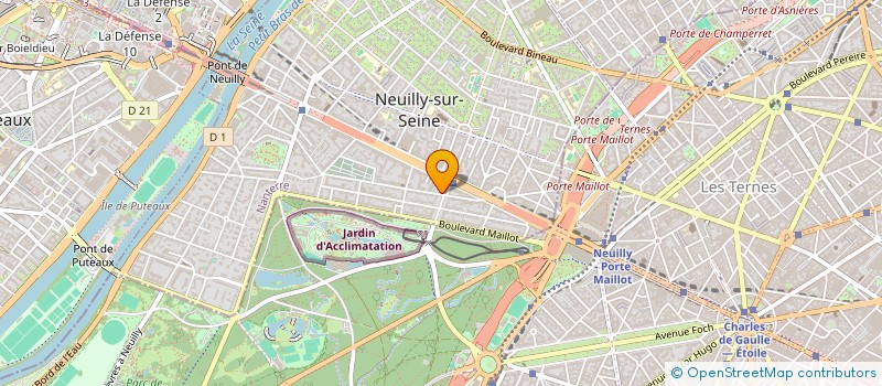 localisation de l'entreprise SCI DES BONNEQUINS à NEUILLY-SUR-SEINE