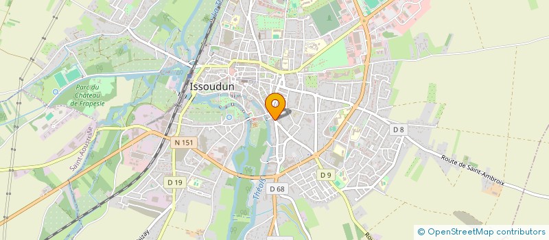 localisation de l'entreprise SCI DES BONS ENFANTS à ISSOUDUN