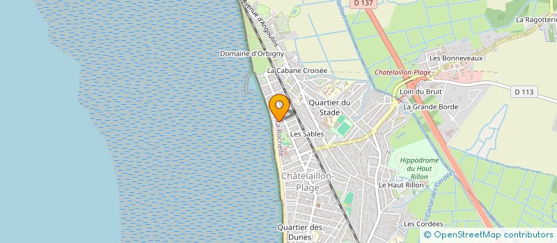 localisation de l'entreprise SCI DES BONS ENFANTS  CHATELAILLON-PLAGE