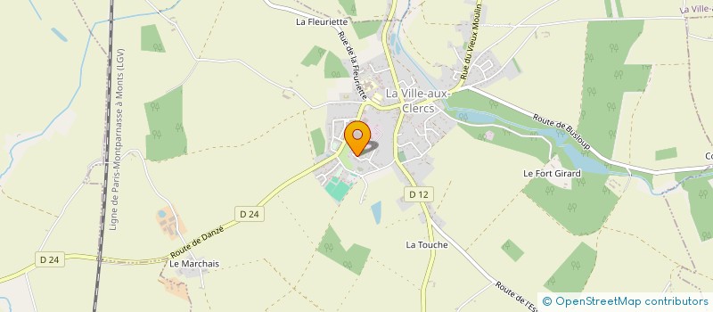 localisation de l'entreprise SCI DES BORDES  BEAUCE LA ROMAINE