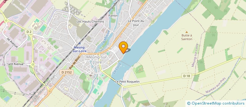 localisation de l'entreprise SCI DES BORDS DE LOIRE à MEUNG-SUR-LOIRE