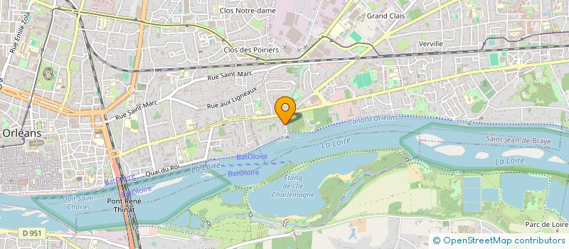 localisation de l'entreprise SCI DES BORDS DE LOIRE SAINT JEAN DE BRAYE à SAINT-JEAN-DE-BRAYE