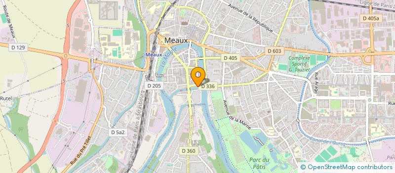 localisation de l'entreprise SCI DES BORDS DE MARNE à MEAUX