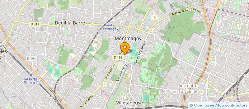 localisation de l'entreprise SCI DES BORDS DE SEINE  MONTMAGNY