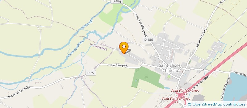 localisation de l'entreprise SCI DES BORIOS  SAINT-ELIX-LE-CHATEAU