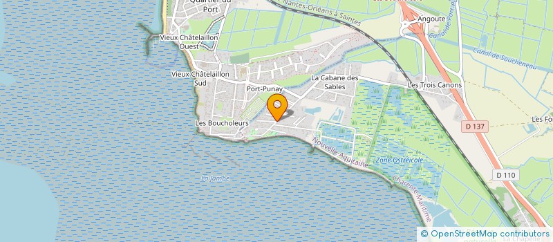 localisation de l'entreprise SCI DES BOUCHOLEURS  YVES