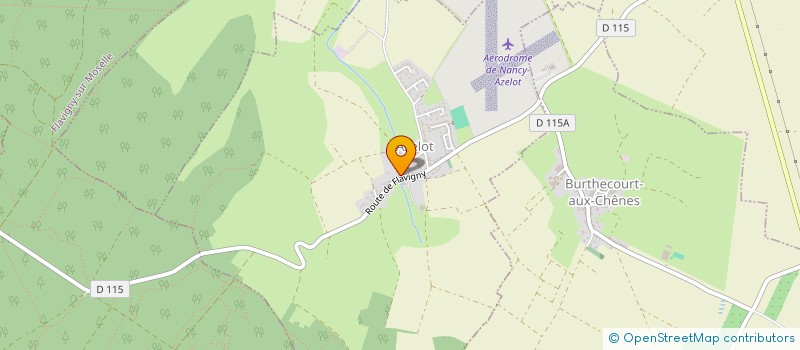 localisation de l'entreprise SCI DES BOUCS  AZELOT