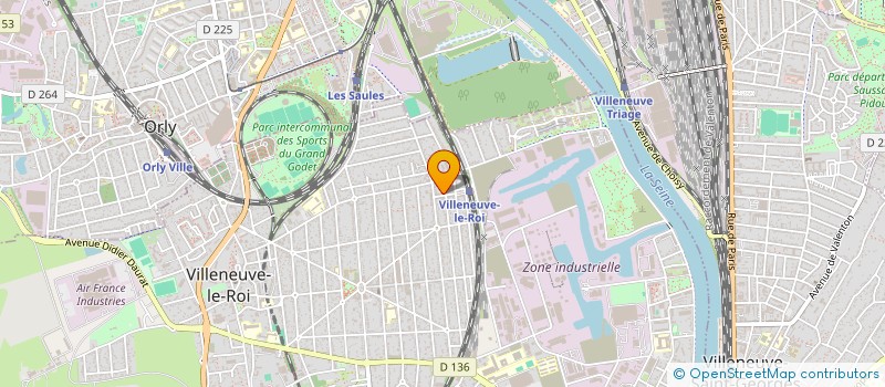 localisation de l'entreprise SCI DES BOULAIES  VILLENEUVE-LE-ROI