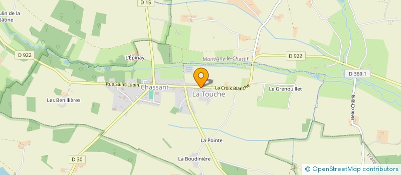 localisation de l'entreprise SCI DES BOULEAUX à CHASSANT
