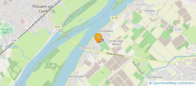 localisation de l'entreprise SCI DES BOULEAUX  SAINT-JULIEN-DE-CONCELLES