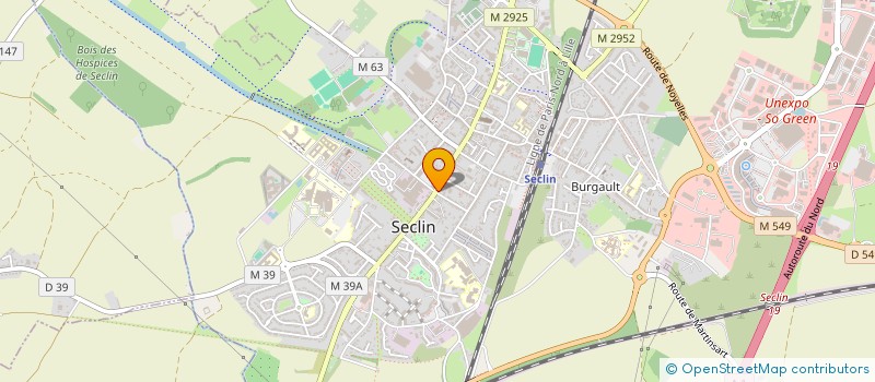 localisation de l'entreprise SCI DES BOULETS à SECLIN