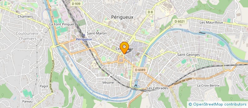 localisation de l'entreprise SCI DES BOULEVARDS à PERIGUEUX