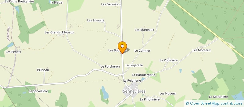localisation de l'entreprise SCI DES BOURNAIS  LOCHES