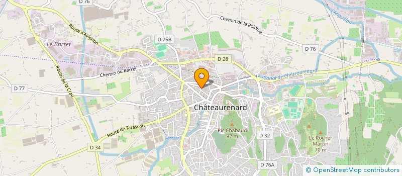 localisation de l'entreprise SCI DES BOUTONS D'OR à CHATEAURENARD