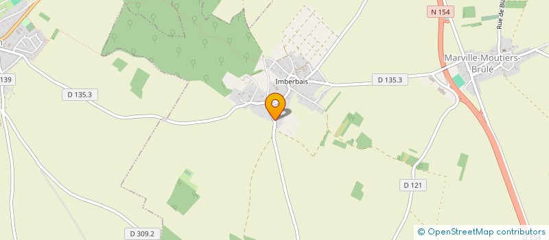 localisation de l'entreprise SCI DES BOUVETS à MARVILLE-MOUTIERS-BRULE